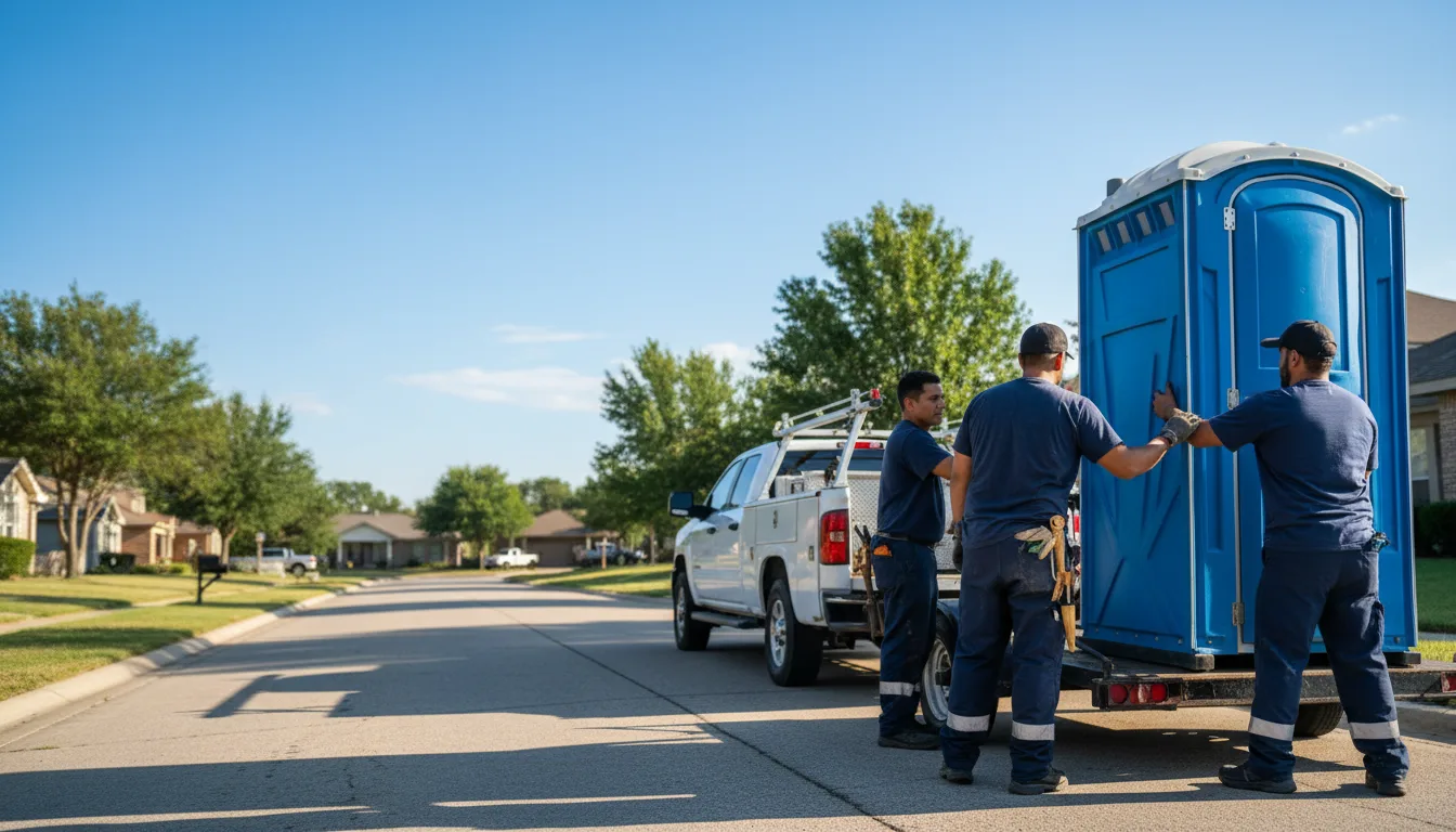 Portable Toilet Rental in Kinderhook, IL near me